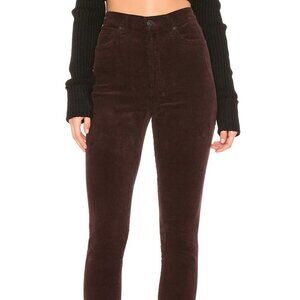 EUC Citizens of Humanity - Olivia Corduroy Slim Ankle - RAISIN Sz 24